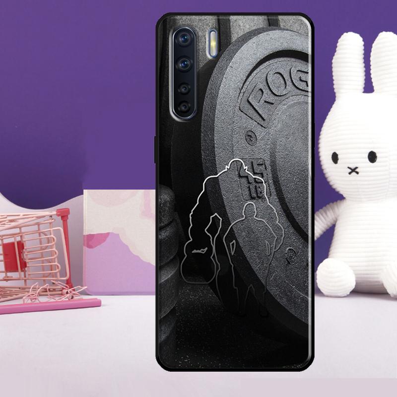 Bodybuilding Gym Fitness Case For Oppo A5 Pro A15 A17 A57 A77 A18 A38 A58 A78 A98 A94 A74 A54 A40 A60 A80 A16 A76 A96