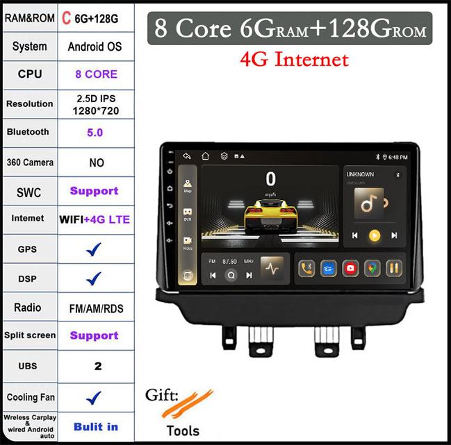 Android 14 For Mazda CX-3 CX3 Mazda 2 DK 2014-2021 QLED IPS CarPlay DSP Car Radio GPS Multimedia Player Navigation HU DVD 4G LTE