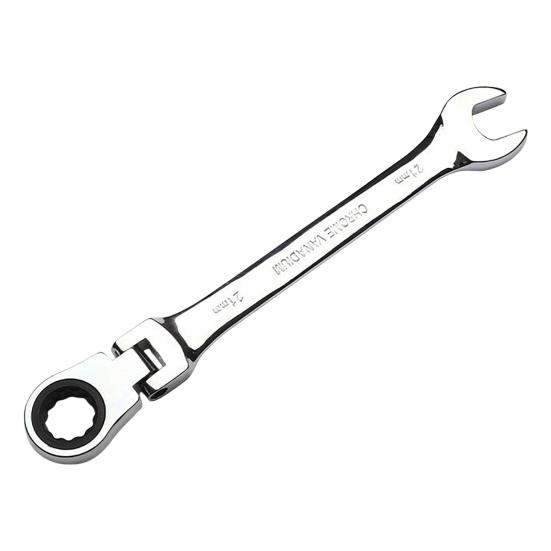 Ratcheting Combination Wrench Spanner 180-Degree Variable Angle Design Rust-resistant Quick Manual Ratchet Wrench