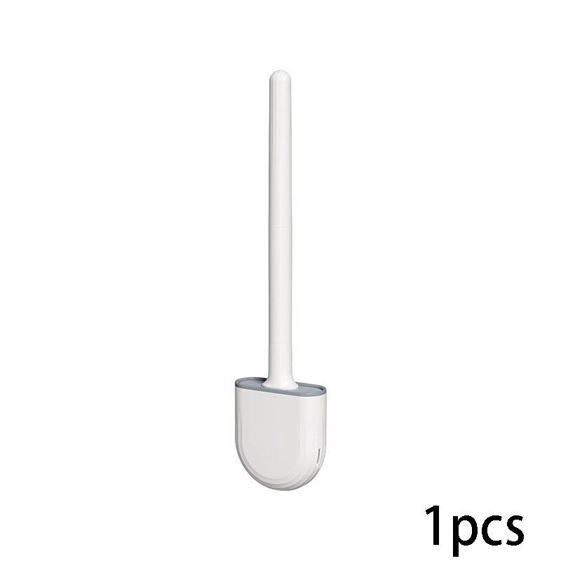 

Подвесное силиконовое чистящее средство для унитаза с длинной ручкой Гибкое чистящее средство Щетка для ванной комнаты Быстросохнущий держатель Аксессуары для ванной комнаты