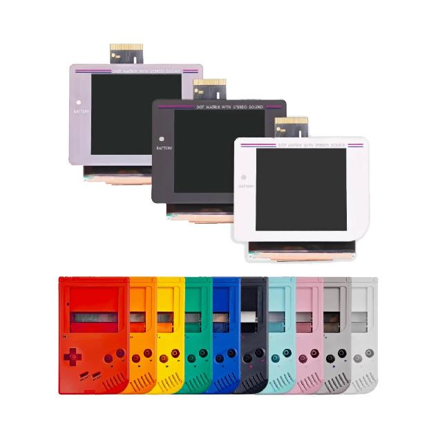 DMG IPS housing for Game Boy Funnyplaying Laminated LCD screen for DMG shells