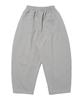 613SEOUL Curved Elastic Waist Training Pants (Gray)