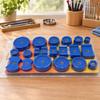 20 Pieces Tool Set Smooth Watch Repair Press Former ScratchResistant for Watchmakers Blue