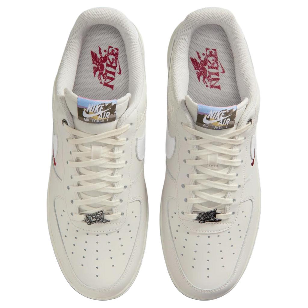 Nike Air Force 1 Low Pegasus Pack - Year of the Horse Men Sneakers White Phantom White-Sail-Phantom-Team-Crimson IQ1119-011