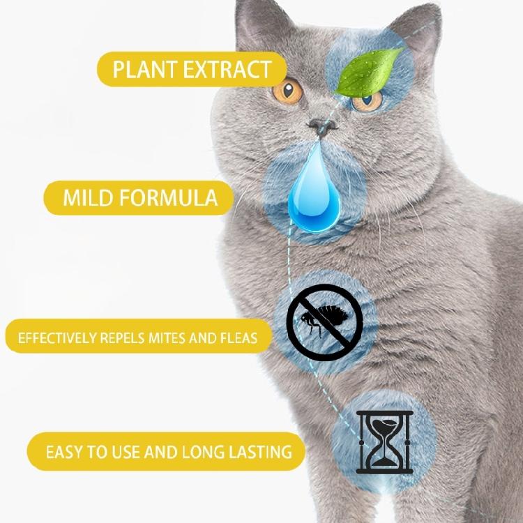 1ml Pet Fleas Drop for Small Dogs Remove Parasites Effective Deodorizing Liquid