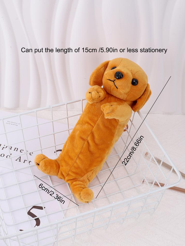 Dog Pencil Case Large Capacity Pencil Pouch Stationery Desk Organizer School Supplies Back To School Novelty Gifts Pencil Ca
