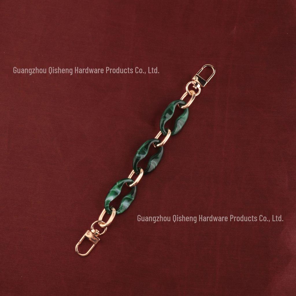 Versatile Retro Acrylic Resin Chain for Phone Case and Bag Accessories