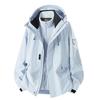 Camel Couples' Jackets, Outdoor Single-layer Windbreaker Jackets, Men's Thin Color-blocking Windproof Waterproof Jackets