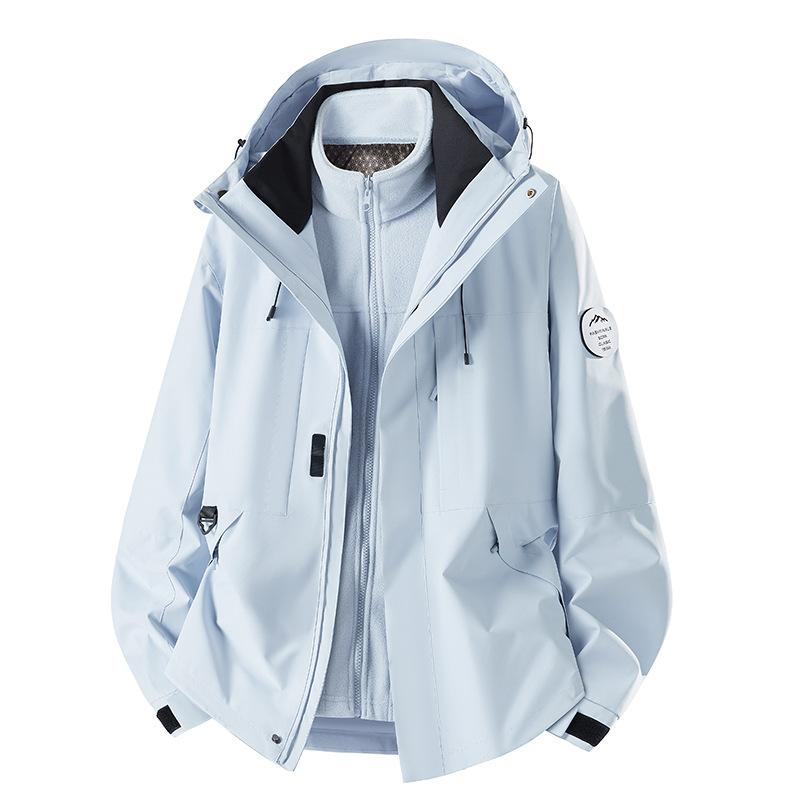 Camel Couples' Jackets, Outdoor Single-layer Windbreaker Jackets, Men's Thin Color-blocking Windproof Waterproof Jackets