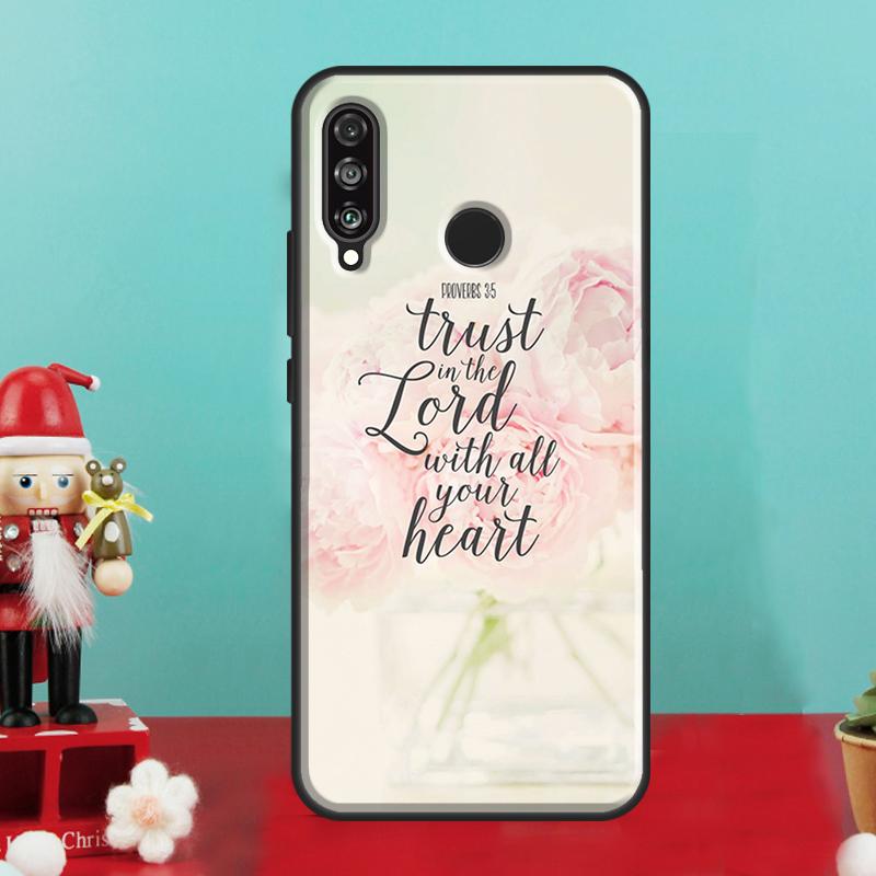 Bible Verse Quotes For Huawei Nova 10 9 SE 12i 12s 11i 8i Y90 Y60 Y70 Y72 Y73 Y61 Y91 P30 P40 Lite P60 Pro Case