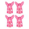 4pcs Nose Lifter Pink Nose Shaping Clipping Lifter for Wide Nose Straightener Beauty Tool