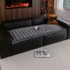 Sofa Cushion Steamed Bread Cushion Universal In All Seasons  Plush Seat Cushion Simple Modern Non-Slip Leather Sofa Cover Cover Cloth Towel