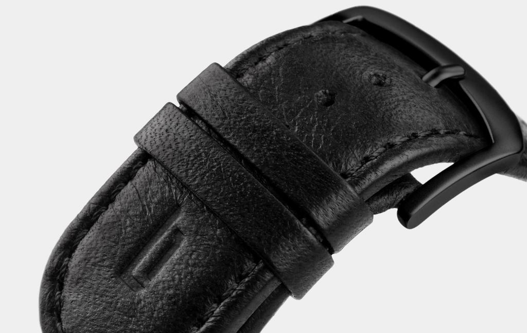 Lilianthal Berlin Chronograph Watch with Date Made in Model Black Men's Display, Germany, C02-004-B004C,