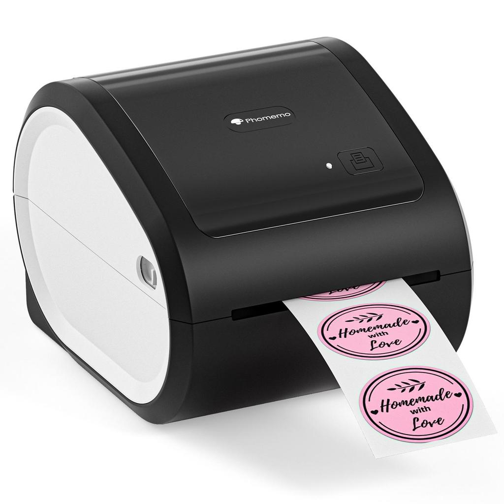 Phomemo Express Printer: Portable Wireless Thermal Label Maker, Inkless and Mobile Phone Compatible.