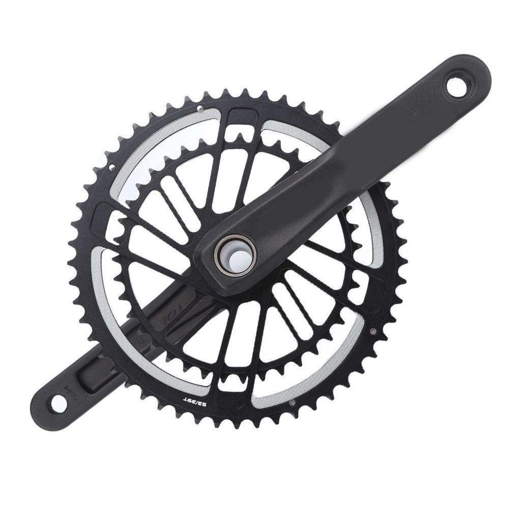 Sprocket Crankset Direct Mount Hollow Integrated Bicycle Chainring Guard Protector53 39T (Including Centre Shaft)