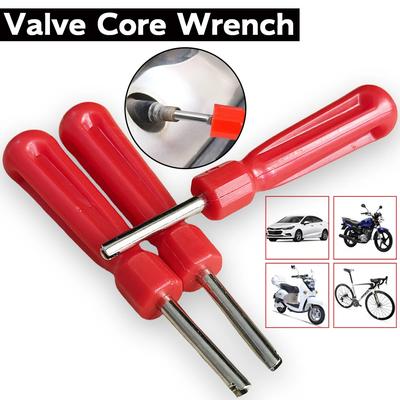 Portable Tire Valve Core Remover Installer Tool Removal Tool Car Bike Bicycle Motorcycle Tire Repair Tools Wrench Screwdriver