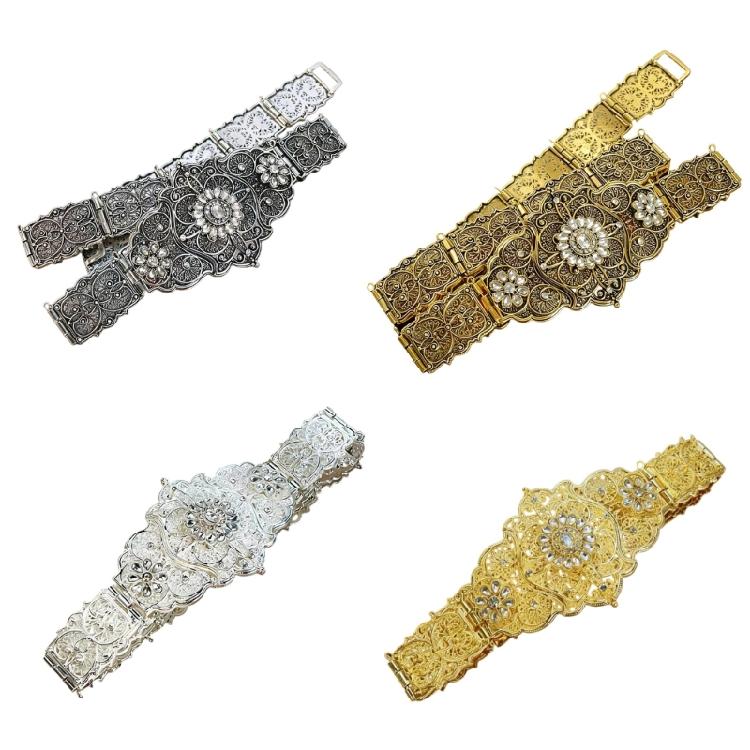 Sturdy Engraved Metal Belt Showcasing Exquisitely Caucasian Folk Art Design Celebration Girdle For Most Ages