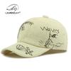 Hat Men's Sunscreen Visor Hat Personalized Graffiti Hand-painted Cap Women's Summer Straw Hat Baseball Cap
