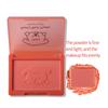 HengFang Soft Sweet Fog Color Blush Fine Powder Blusher Multi-Purpose Face makeup