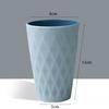 Double-layer Mouthwash Cup Soft Rubber CoatingCouple Brushing Cup Washing Cup Plastic Toothbrush Cup