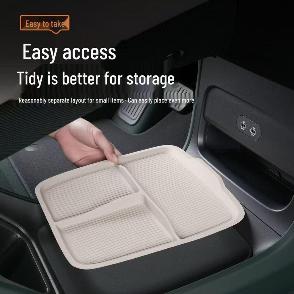 Silicone Pad for Xiaomi YU7 Wireless Charger: Anti-Slip Protection, Car Cup Holder, Decoration