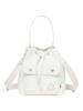 [Essential] Women's Cotton Bucket Bag_Off White_OWA24B08W3