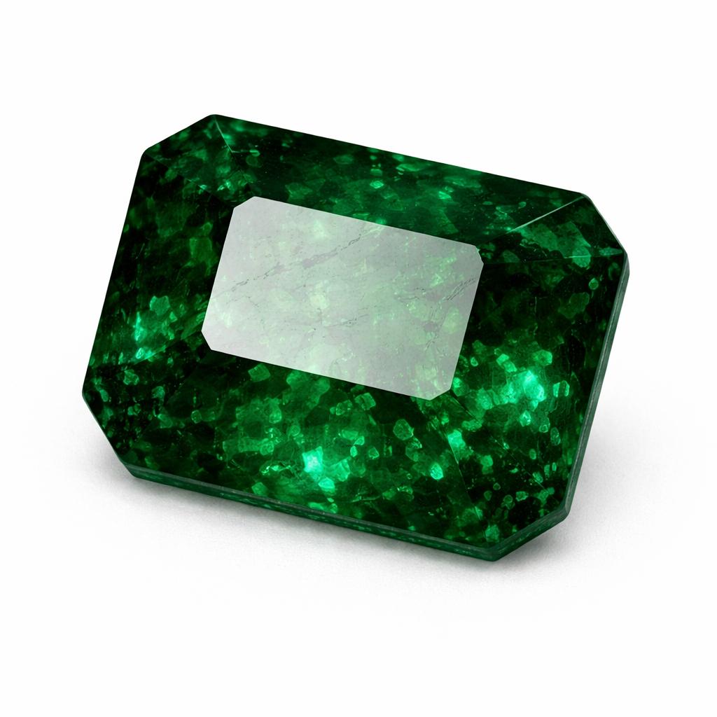 7 Carat Natural Green Colombian Emerald