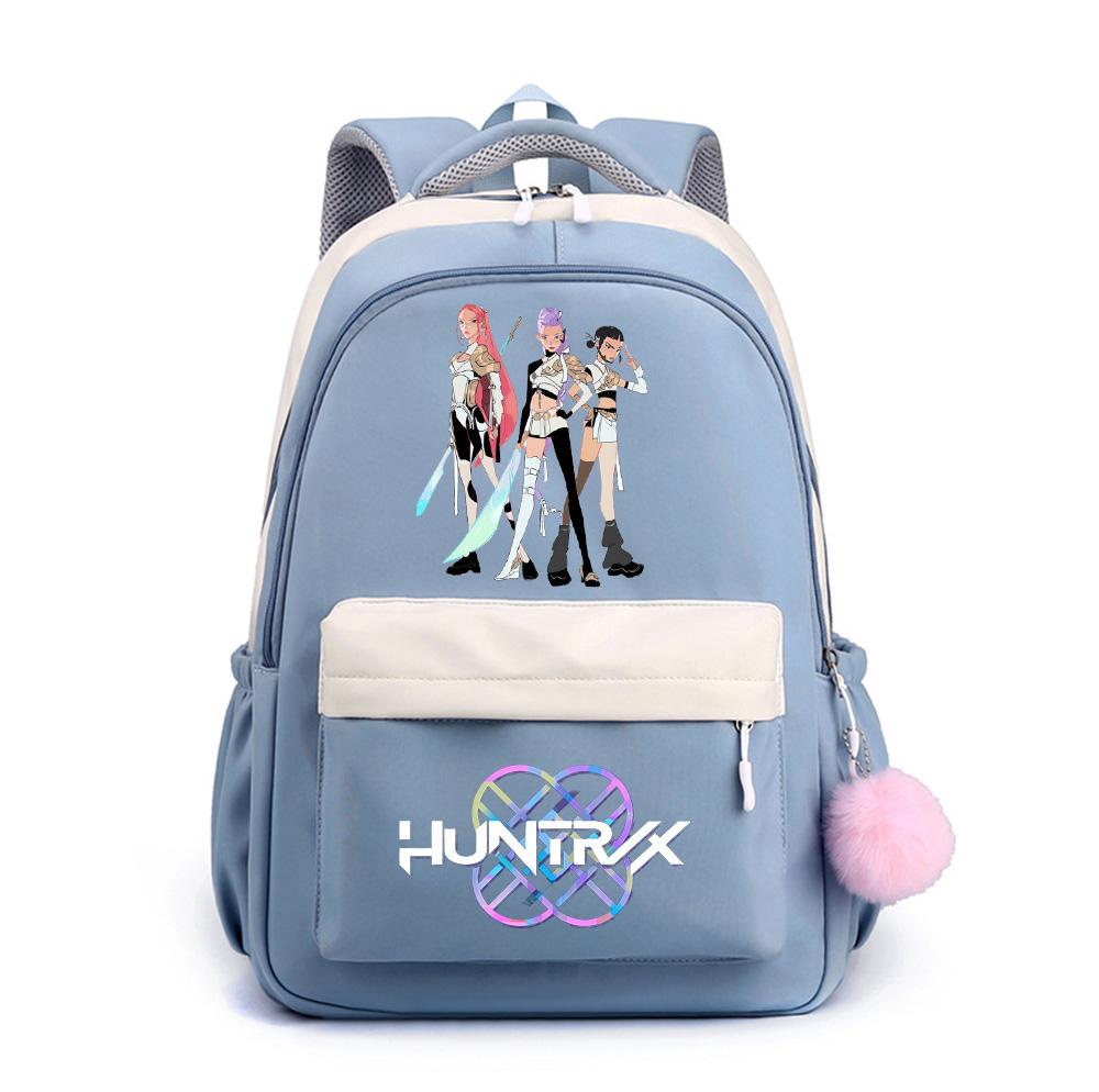 Anime K-Pop Τυπωμένη Σακίδιο Πλάτης Μεγάλης Χωρητικότητας για Έφηβη Μαθήτρια Μαθητή Σχολική Τσάντα Τσάντα Βιβλίων Δώρο Παιδιού Γυναικεία Αδιάβροχη Τσάντα Ταξιδιού Mochila