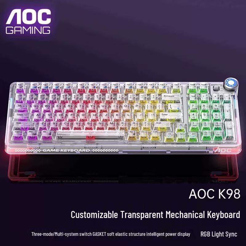 AOC K98 Tri-Mode Wireless Gasket Mechanical Keyboard