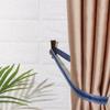 Durable Hold Practical Wall Hanger Curtain Holdback Curtain Holder Mounted Metal Hooks