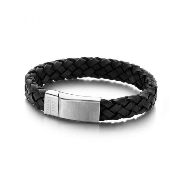 Frank1967 Venezia Leather Bracelet Black 7Fb-0272