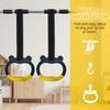 Non-Slip Gymnastic Rings Durable Fitness Exercise Ring Pull Up Bar  Gymnastics Practice