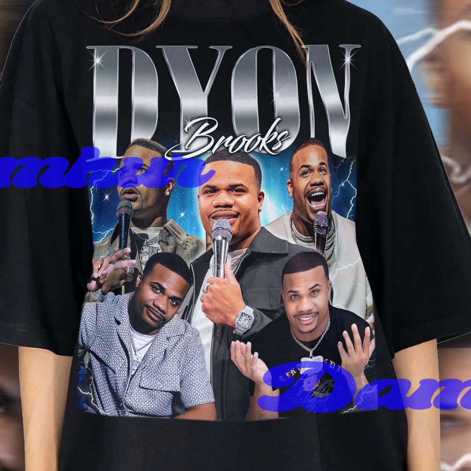 Dyon Brooks Shirt, Dyon Brooks Retro Tshirt, Dyon Brooks Fan Tee, Dyon Brooks Comedian T-shirt, Dyon Brooks Merch Gift, Christmas Present S