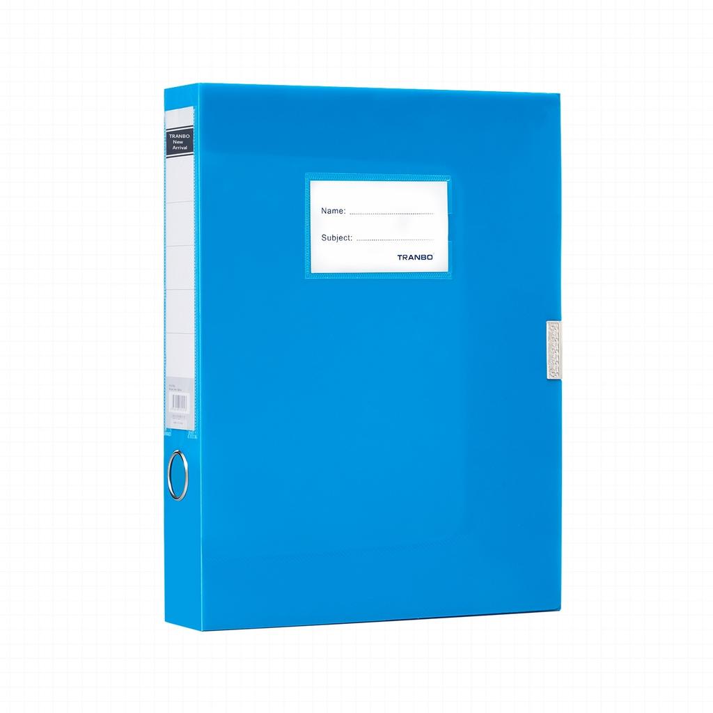 PP Thickened Color File Box A4 Data Storage Large Capacity Folder HC-55 China