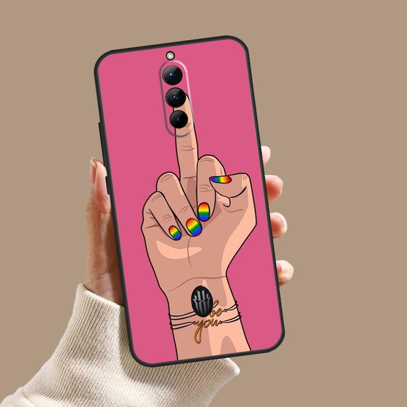Gay Lesbian LGBT Rainbow Pride Case For ZTE Nubia Red Magic 10S 9S 8S 8 9 10 11 Pro Plus 5G 6R 6 7 6S 7S Pro 10 Air Cover