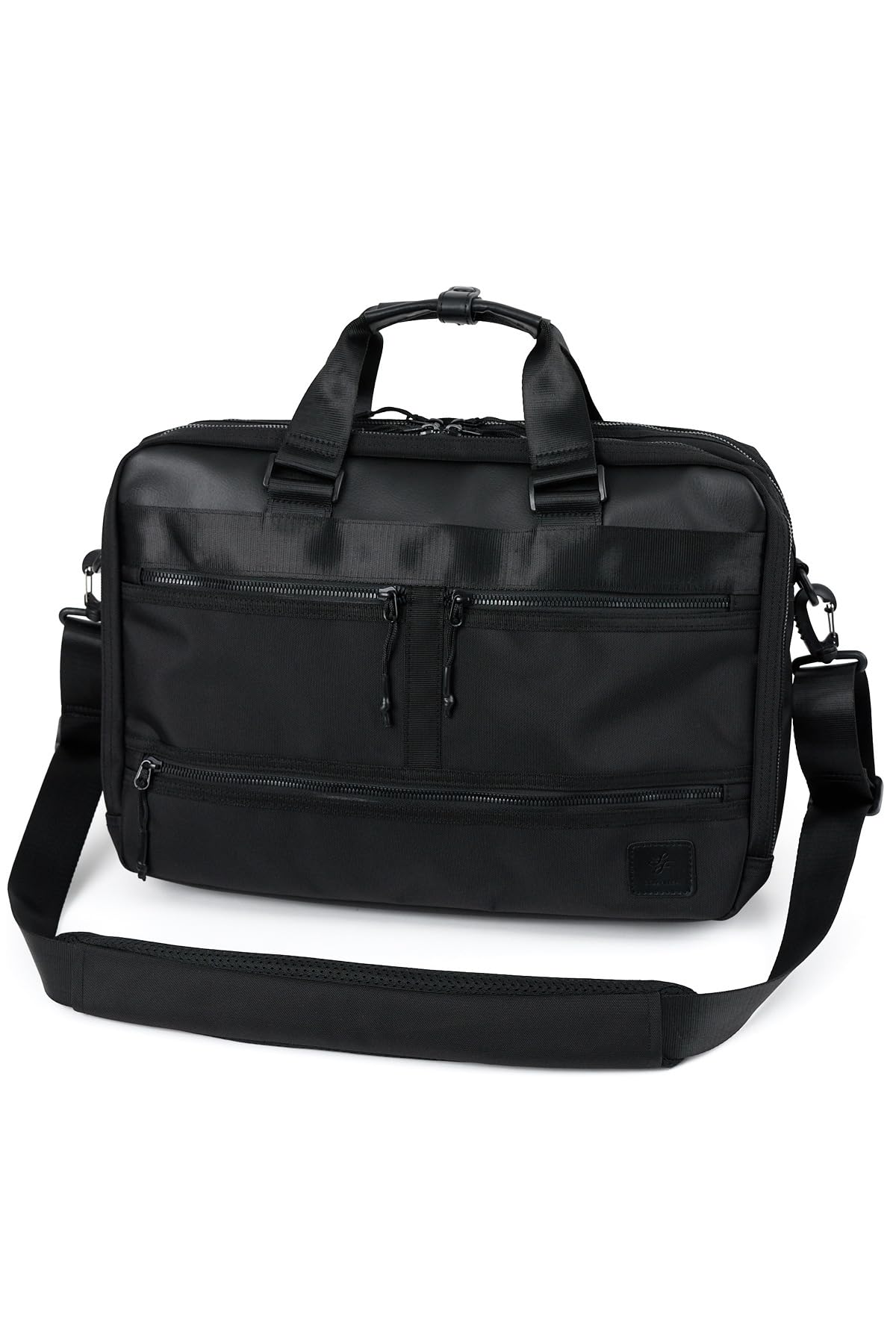 

Sonne 2-Way Briefcase, Men s, Black, SO-SOSF001-BK