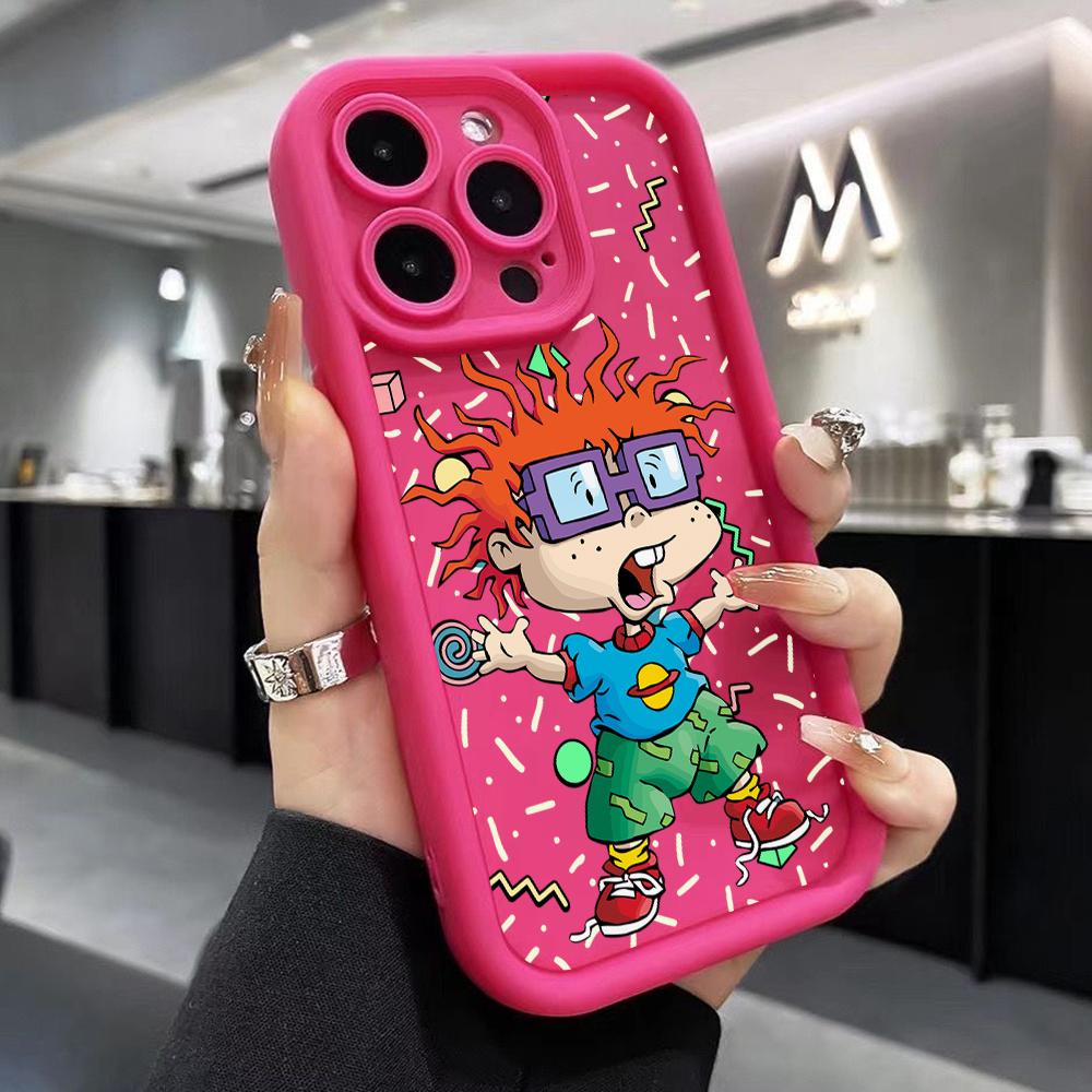 Cartoon R-Rugrat Chuckie Phone Case For iPhone 17 Air 16 e 15 14 13 12 11 Pro Max Plus Mini SE 2020 2022 Soft TPU Back Cover