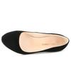 Nuove donne pompe classiche sexy dita dei piedi 6,5 cm metà Med gattino tacchi alti scarpe primavera design di marca abito nero scarpe da sposa