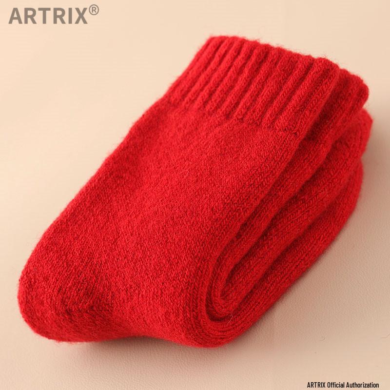 Superdicke Winter-Fleece-gefütterte Wollsocken für Jungen & Mädchen - Kleinkind Wadenlang