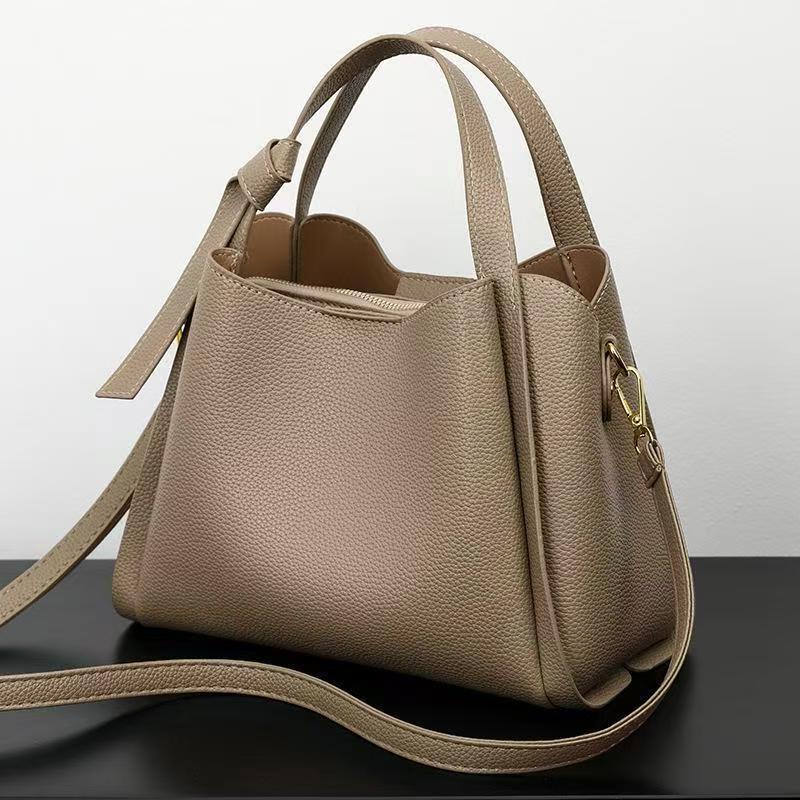 Bucket Bag Women'S Bag Commuter Shoulder Bag Handbag Premium Sense Large Capacity Messenger Bag
