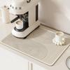 Diatomite Coffee Bar Mat Absorbent Heat Resistant Placemat for Table Kitchen Countertop Protection Quick Dry Coaster