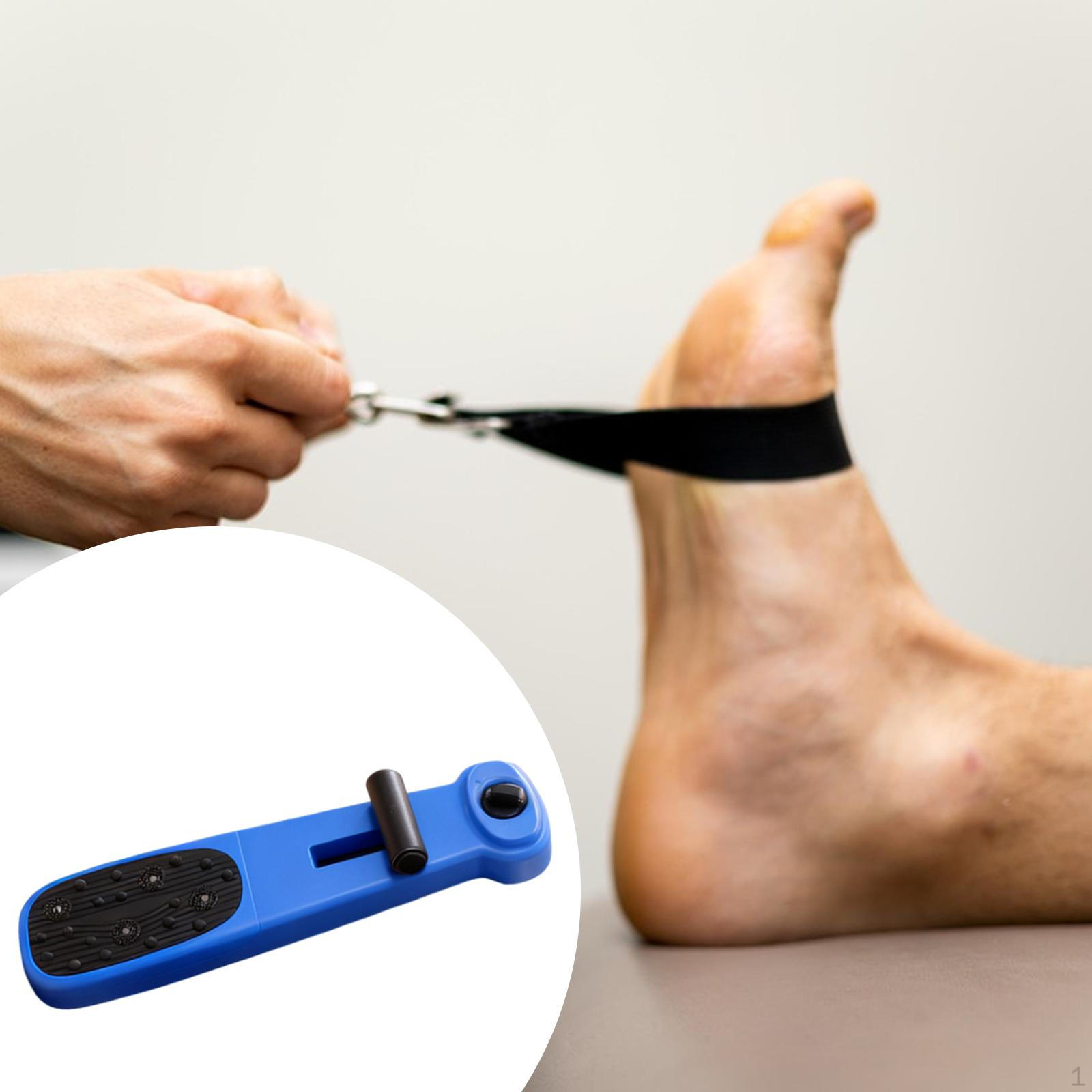 

Foot Arch Training Stretcher with Massager Exerciser for at Home Dancer Calf White синій