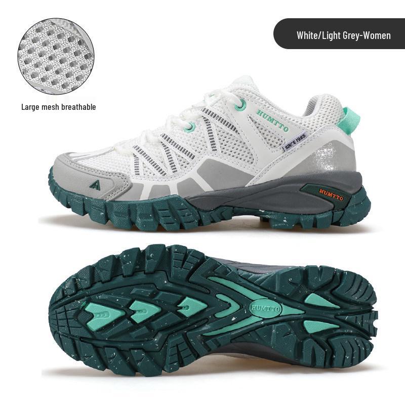 Scarpe da Escursionismo Impermeabili Leggere da Donna - Antiscivolo, Calzature per Trekking e Arrampicata Outdoor per Primavera/Autunno