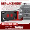 Front License Plate Bracket Compatible with 2021-2023 Ford F150 3.3L 5.0L Bumper License Plate Holder Frame Replacement for ML3Z17A385AB FO1068185