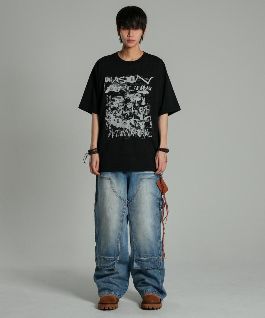 IDWS Mirage Index T-Shirt Black