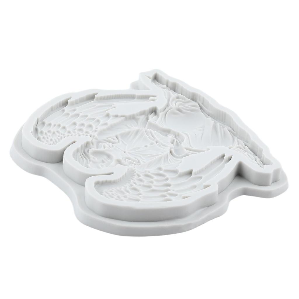 Angel Silicone Molds Wings Fondant Mold Cake Decorating Tools Cupcake Topper Chocolate Candy Craft Gum Paste Polymer Clay