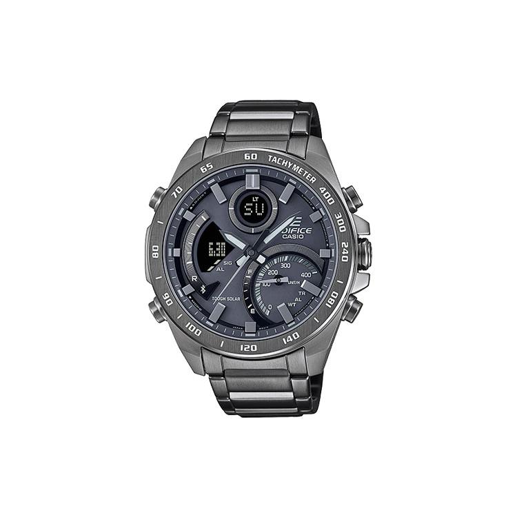 CASIO Men EDIFICE Gray Watch ECB-900MDC-1A ECB-900MDC-1A