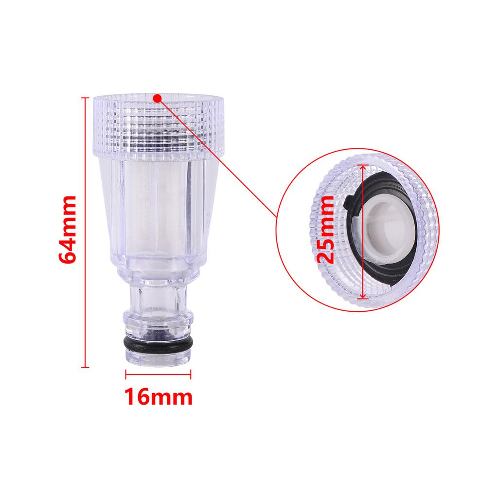 16mm Nipple Quick Connectors Plastic 1/2 3/4 Inch Male Female Thread Water Gun Adapters Garden Irrigation Coupling Faucet Joints