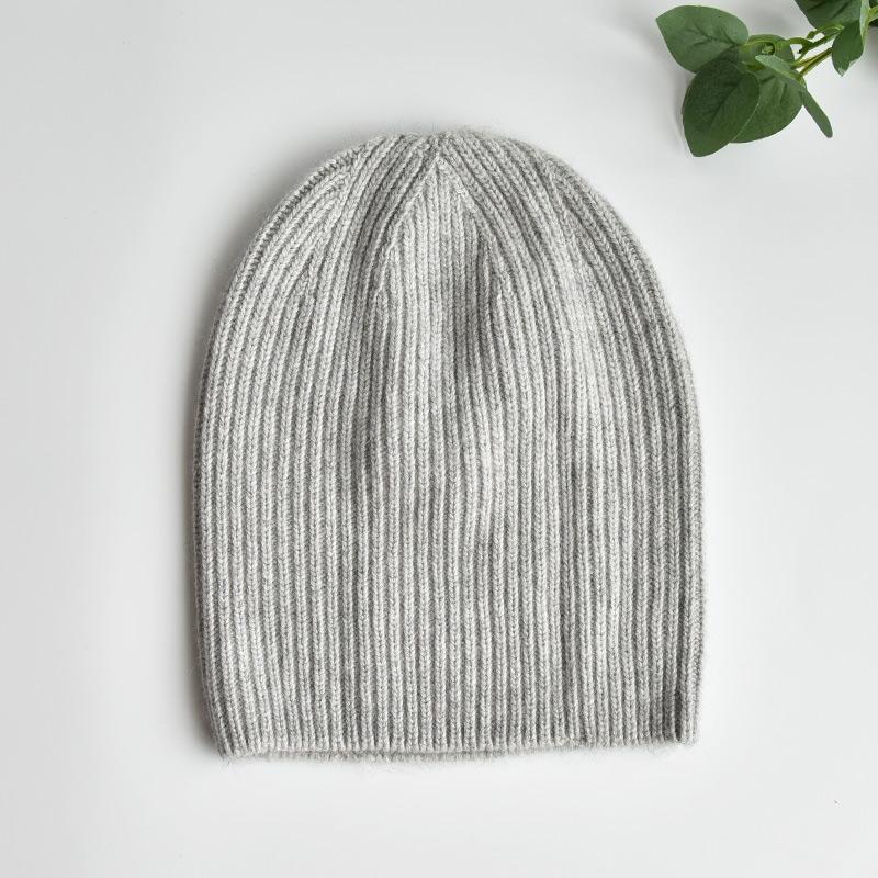 Custom Winter Wool Knitted Beanie for Women Men Unisex Warm Cuff Beanie High Quality Plain Beanies Factory