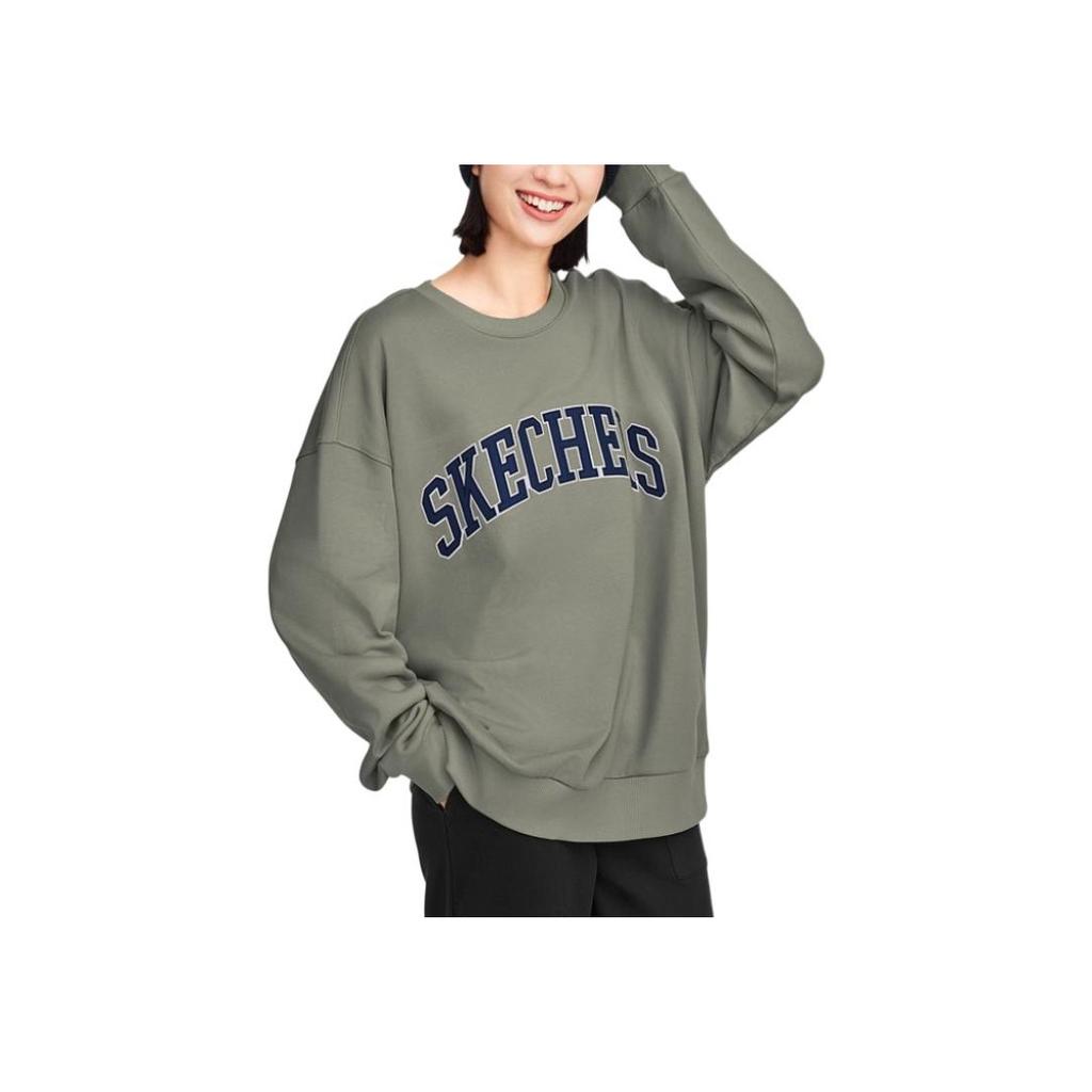 Skechers Soft And Comfortable Casual Versatile Hoodie Unisex Hoodies Laurel-Oak Gray L324U065-04AU